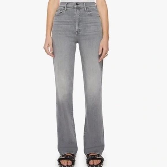 Mother the Maven Heel Jeans in Uncommon Ground/gray wash, size 34, - Picture 1 of 10